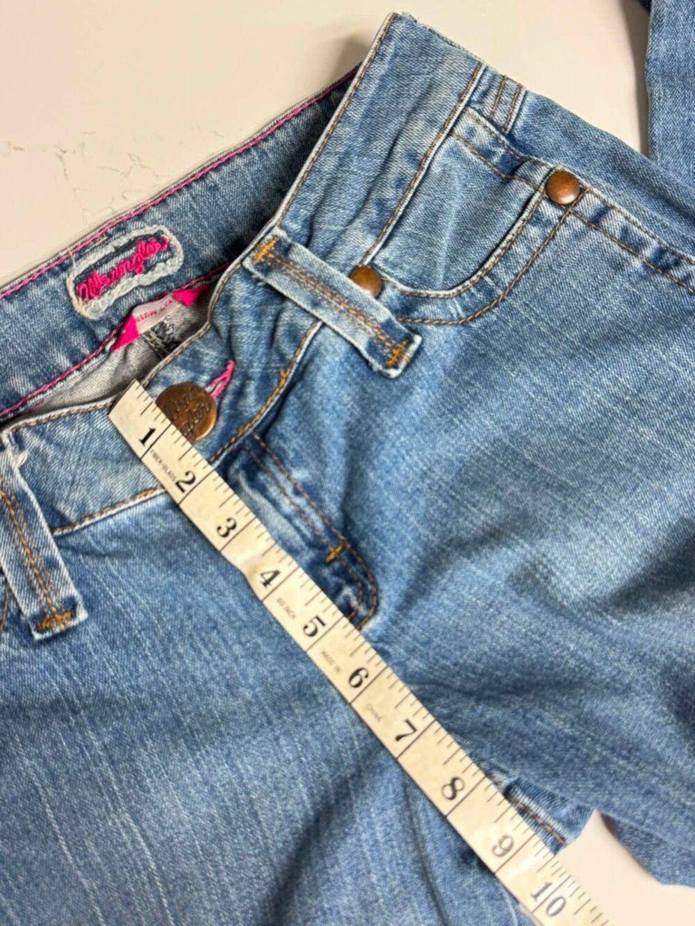 Wrangler Retro Slim Low Rise Size 7/8 - Picture 11 of 11